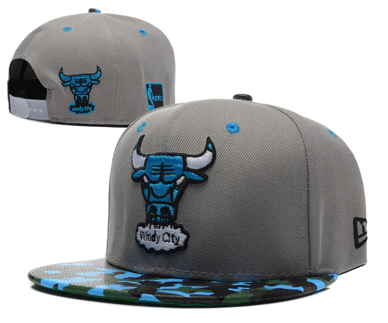 NBA Chicago Bulls NE Snapback Hat #320